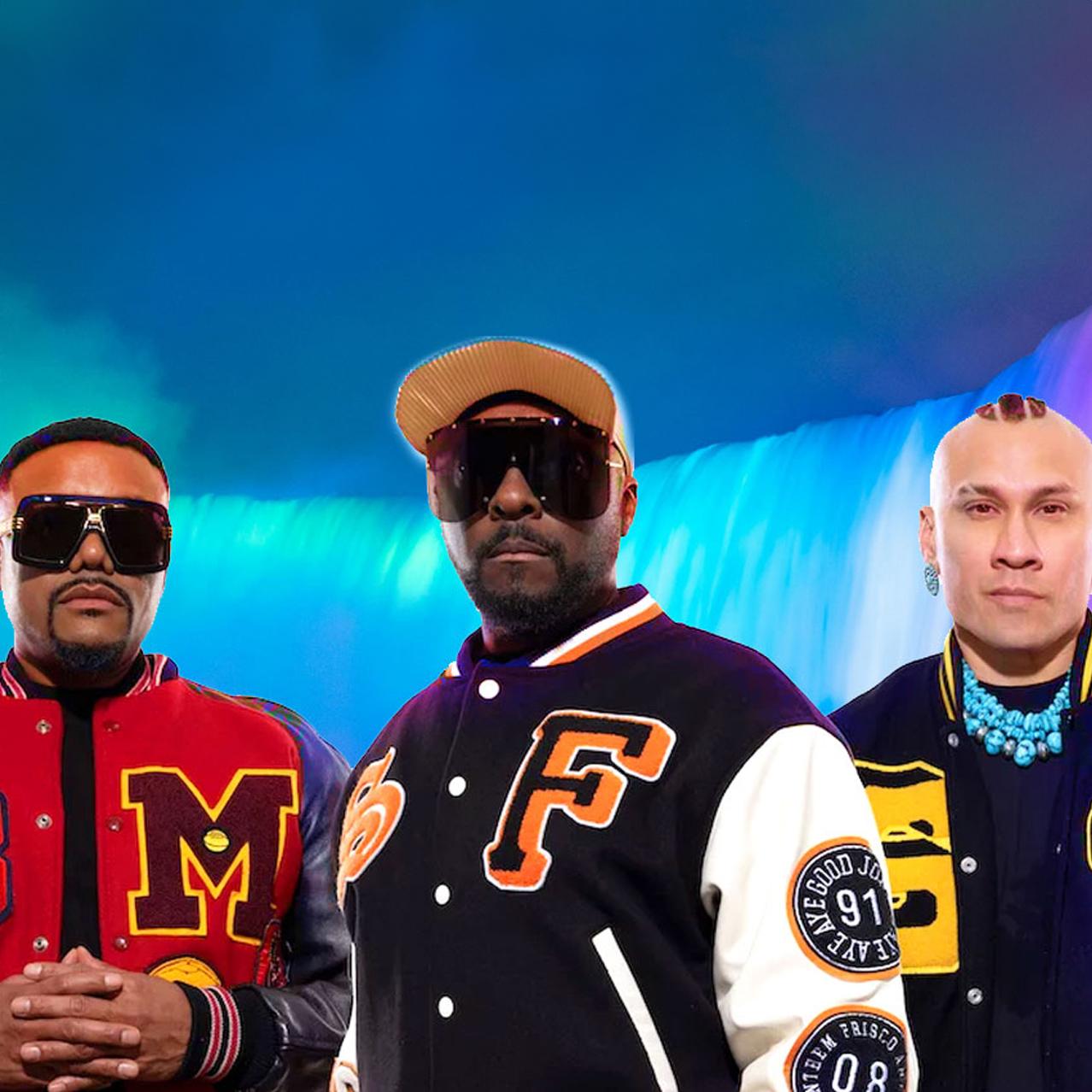 Black Eyed Peas Niagara Falls at Night