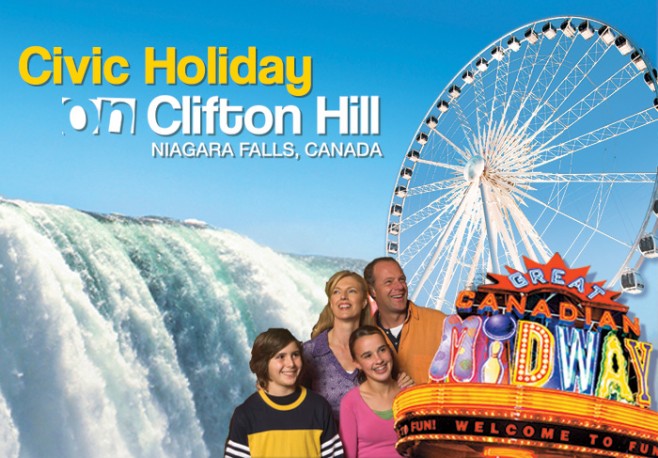 Niagara Falls Civic Holiday Long Weekend | Niagara Falls Blog