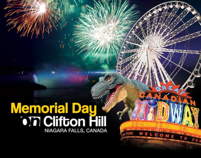 Memorial Day in Niagara Falls Events, Savings and Directions