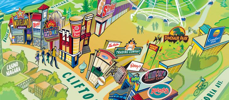 Clifton Hill Map Gallery map of ontario cities. Clifton Hill Map Gallery