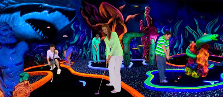 Galaxy Golf Mini Putt