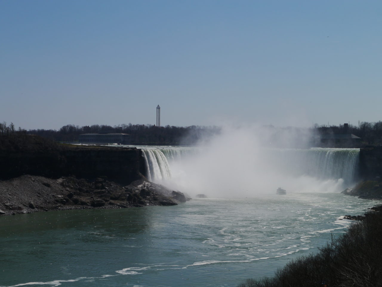 Niagara Falls in April