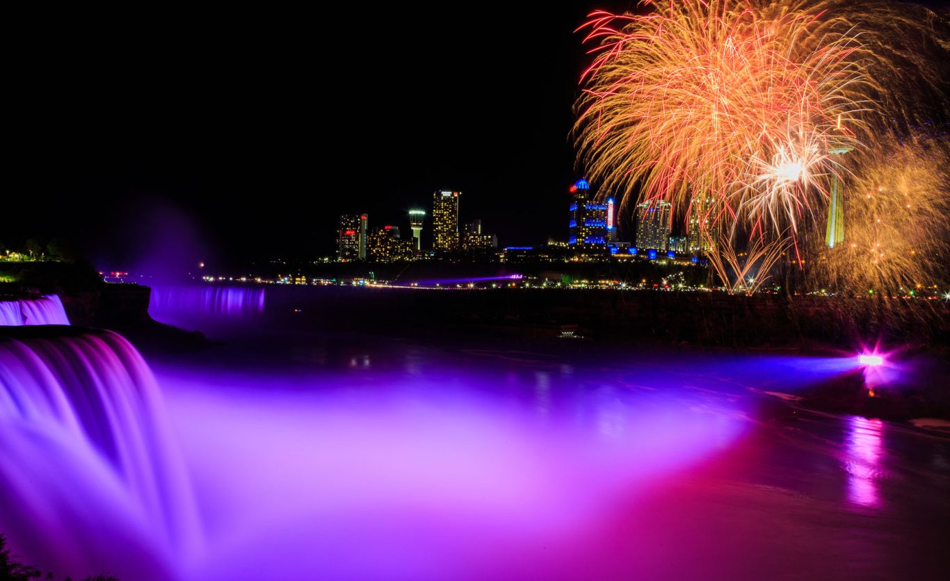 Niagara Falls Fireworks