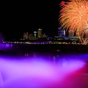 Niagara Falls Fireworks