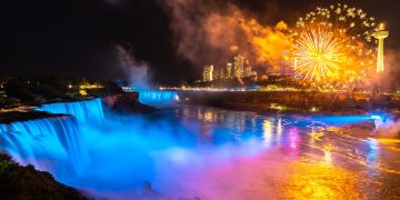 Niagara Falls Fireworks Show