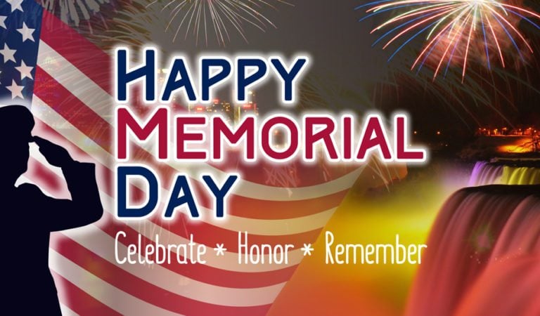 Celebrate Memorial Day in Niagara Falls! Celebrate Memorial Day in Niagara Falls!