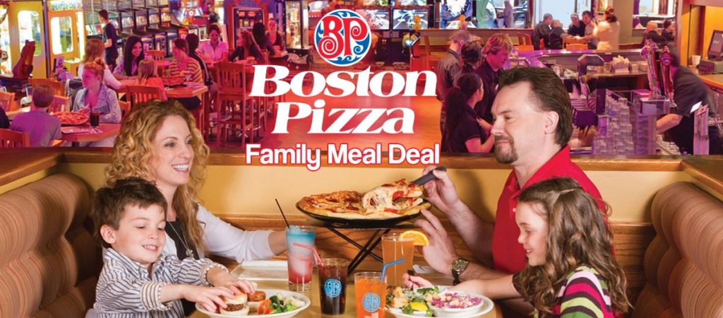 top 5 Boston Pizza Clifton Hill menu items