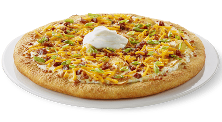 Spicy Perogy Pizza