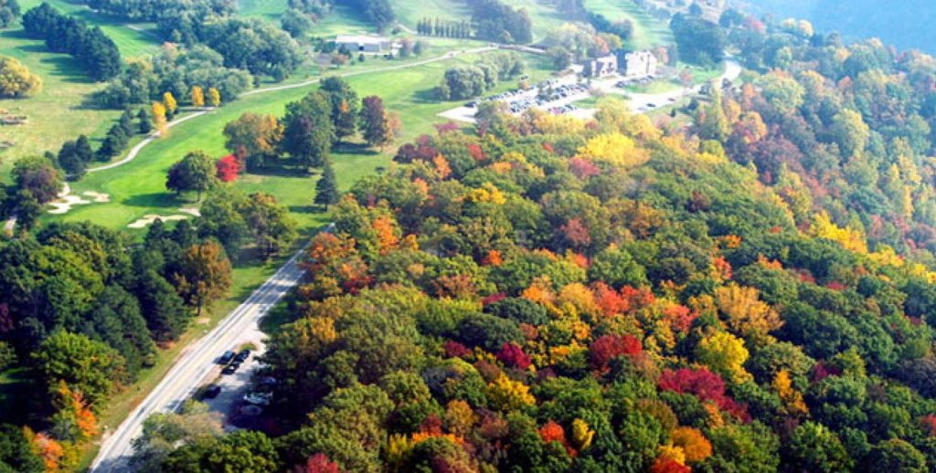 Fall colours in Niagara