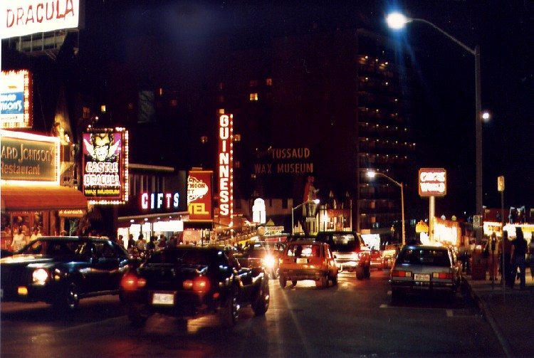 Clifton Hill at Night