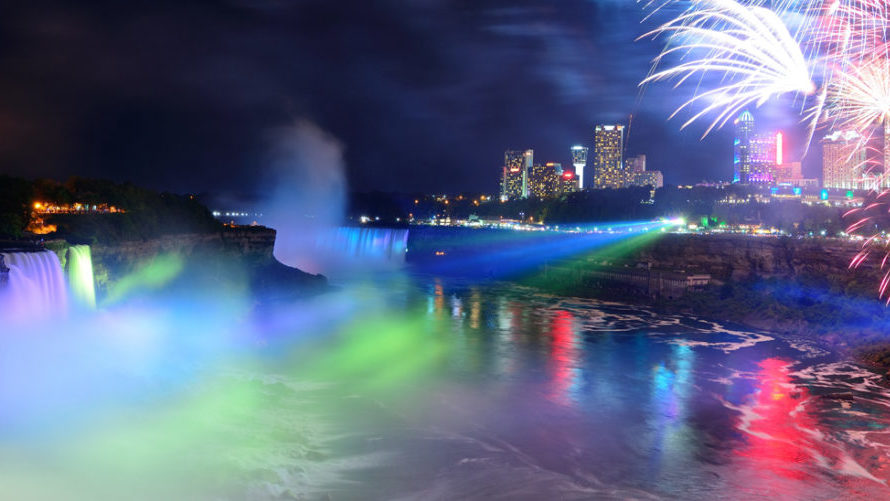 Illumination niagara falls