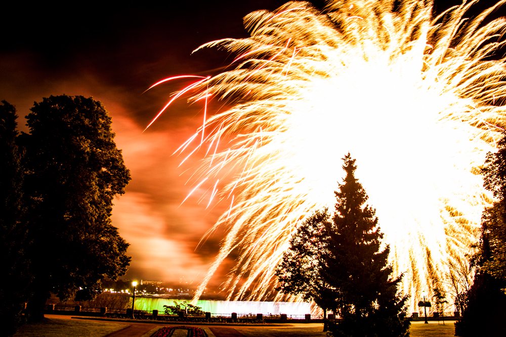 5 Places To Take Great Fireworks Photos In Niagara Falls Clifton Hill