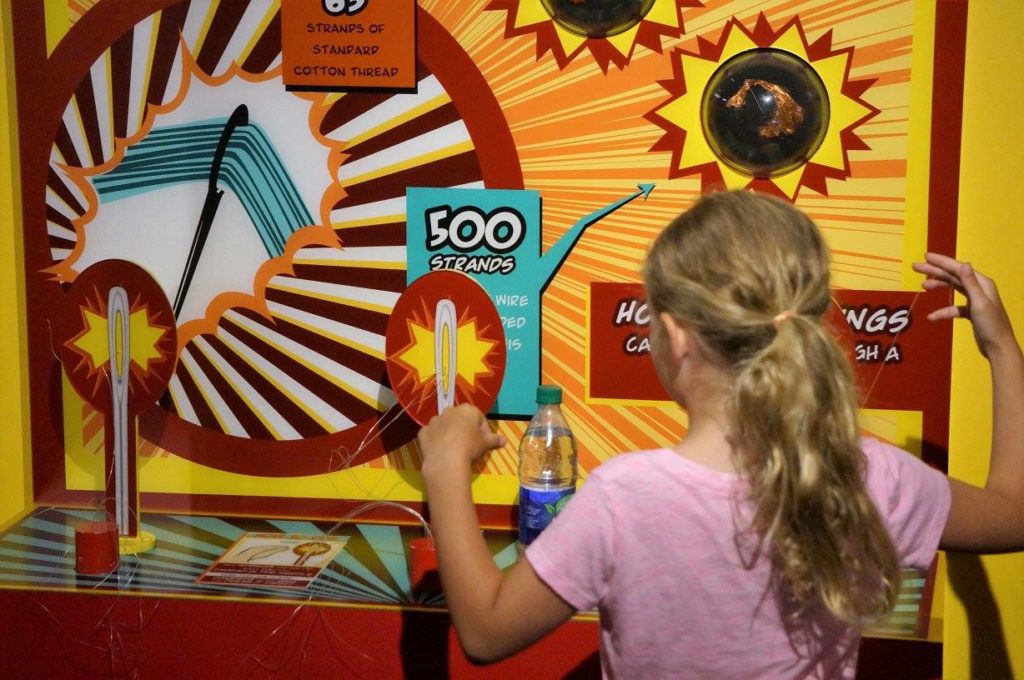 Interactive attractions and activities with kids