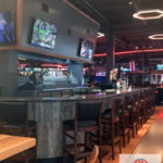 Boston Pizza sports bar area