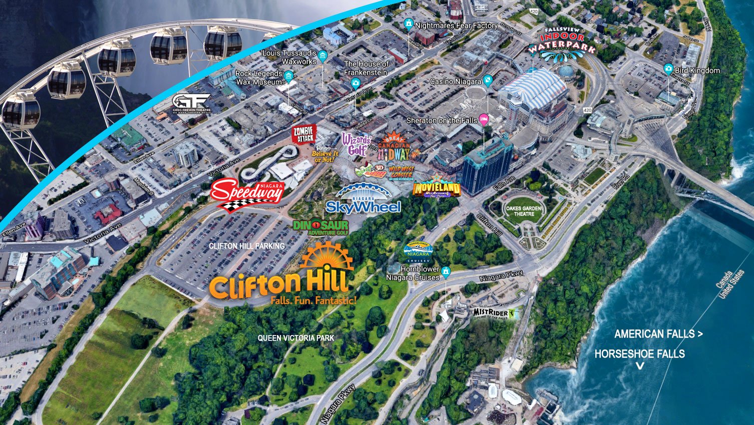 World Class Attractions Within - Aerialmap2