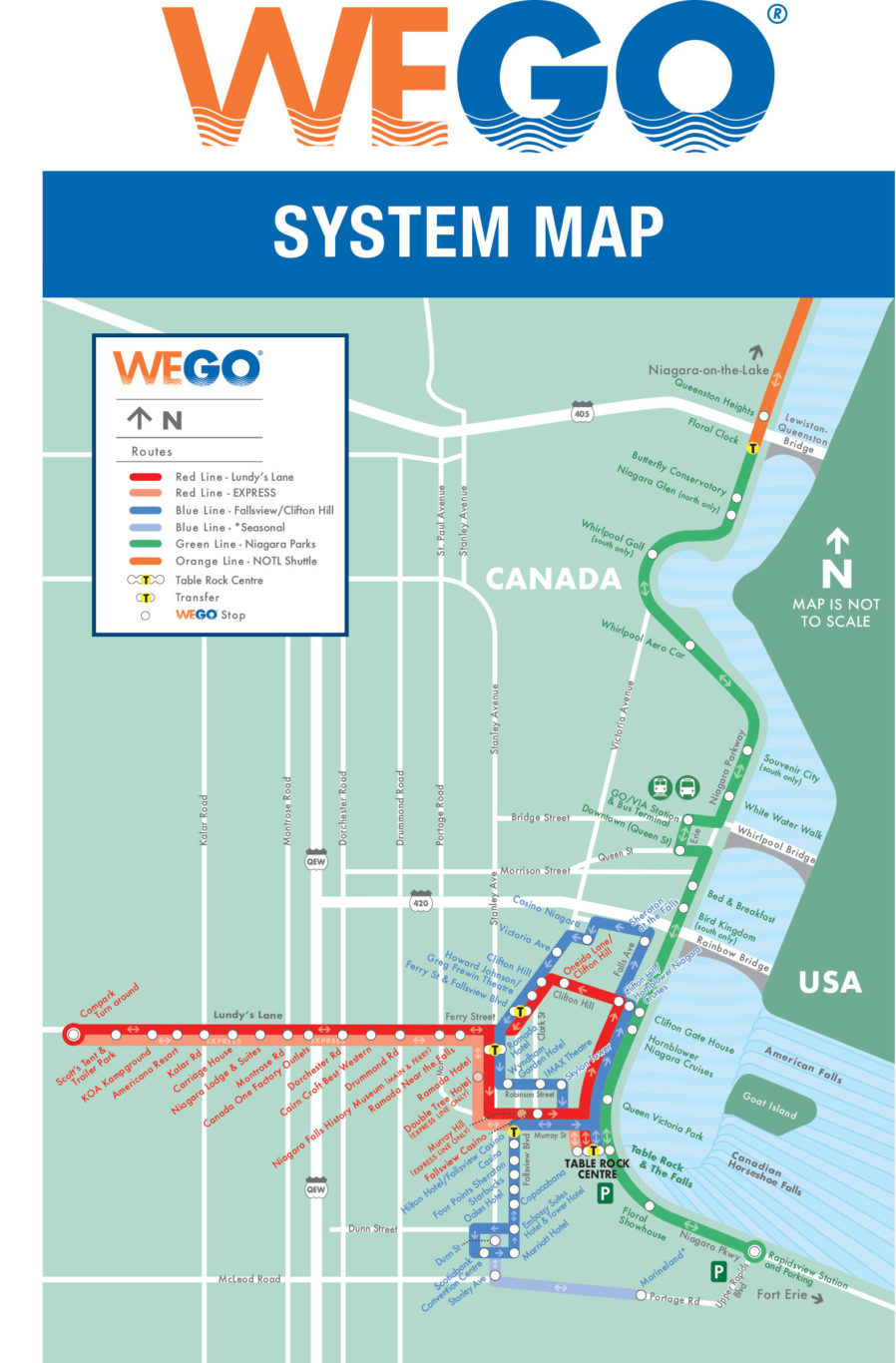 niagara falls transit map Go Transit Schedule Go Train To Niagara Falls Clifton Hill Blog niagara falls transit map