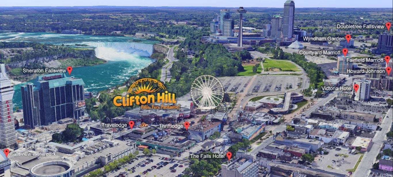 Niagara Falls Hotels Near Clifton Hill
