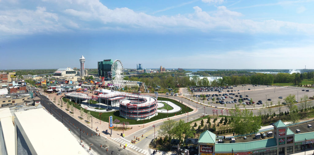 long weekend parking in Niagara Falls