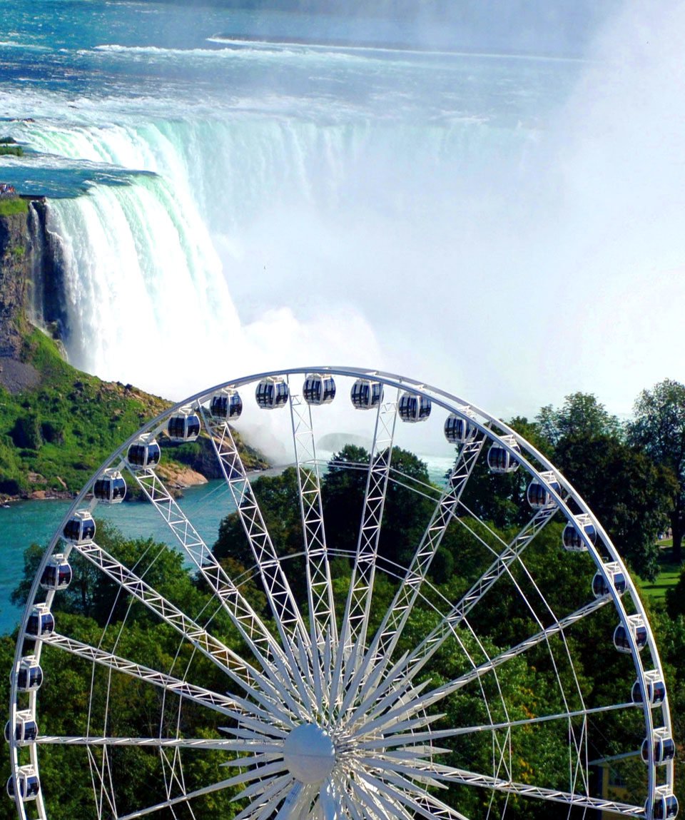 Niagara SkyWheel aerial photo