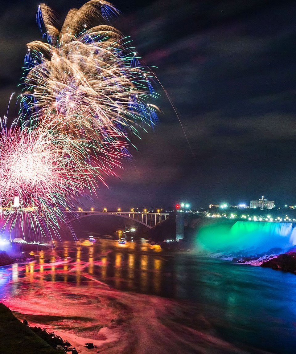 Niagara Falls Fireworks