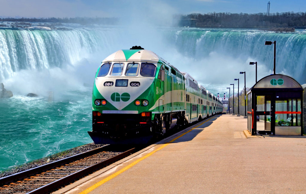 plan trip go train