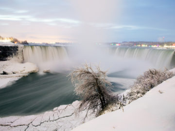 Niagara Winter Falls