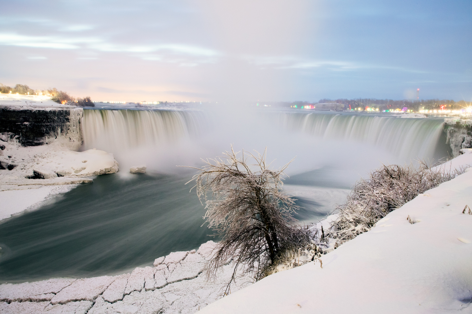 Niagara Winter Falls