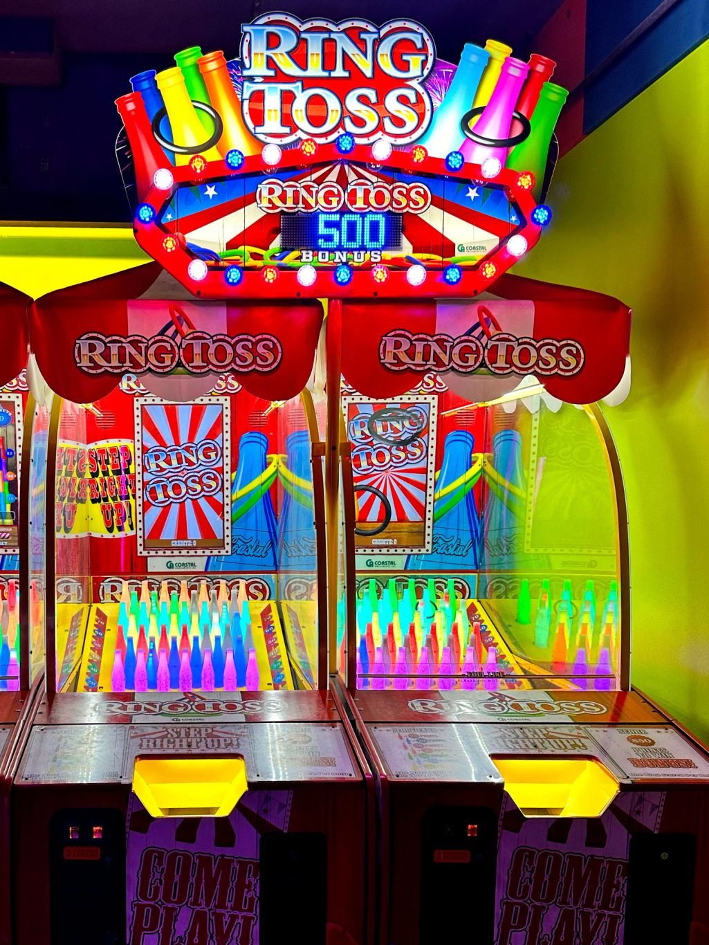 Ring Toss Game inside the Great Canadian Midway