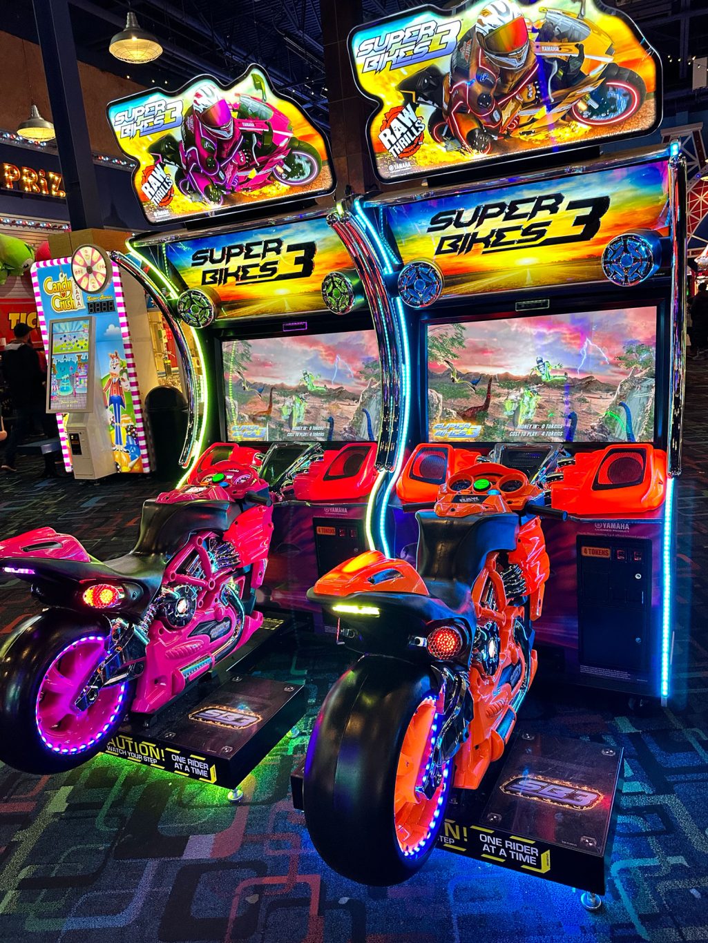 Super Bikes 3 Game inside the Great Canadian Midway