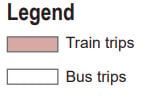 Niagara Go Transit Legend for Bus or Train schedule image