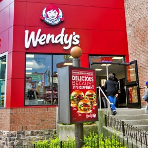 Wendy's Clifton HIll exterior afternoon