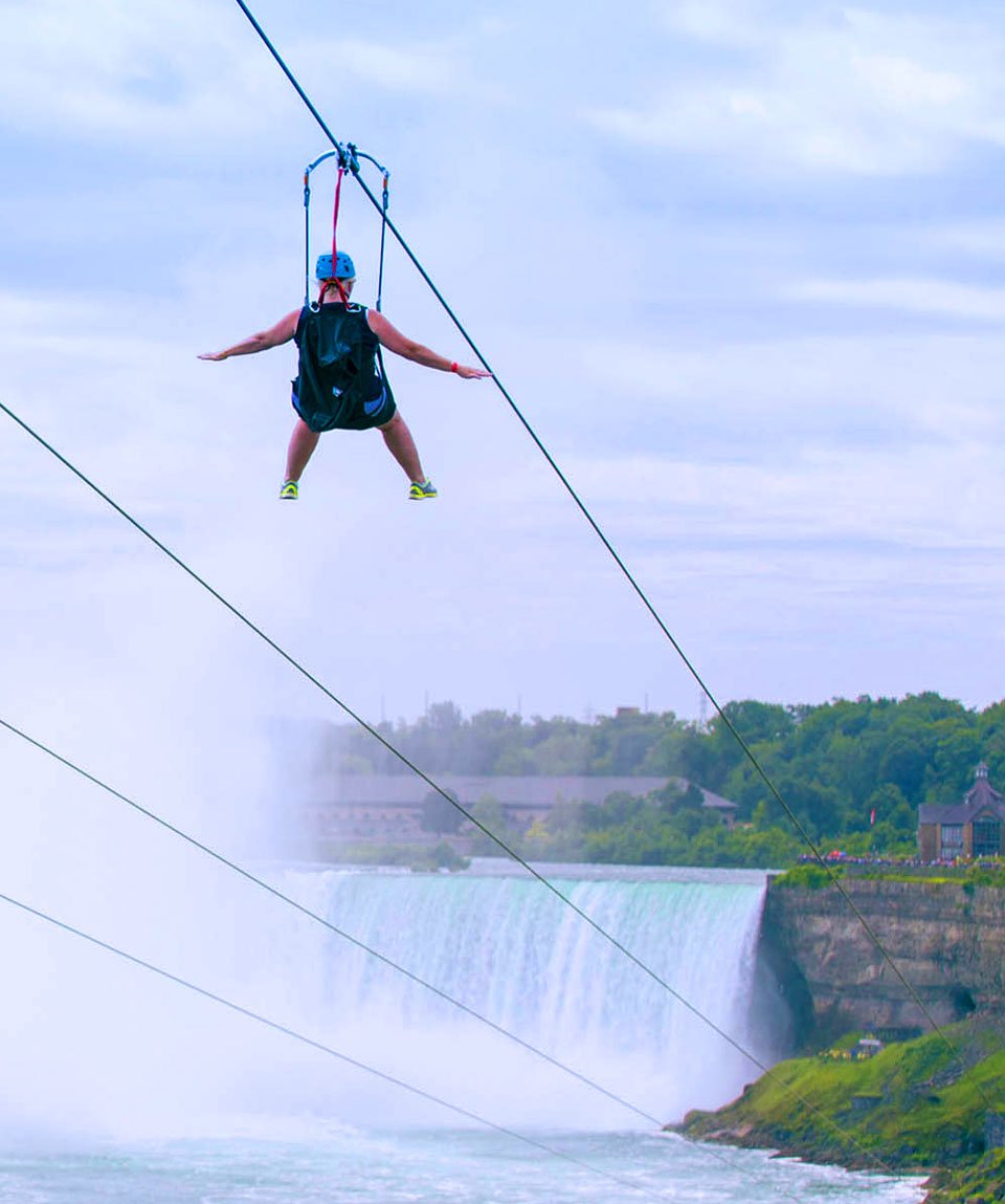 Niagara Zipline in the Falls
