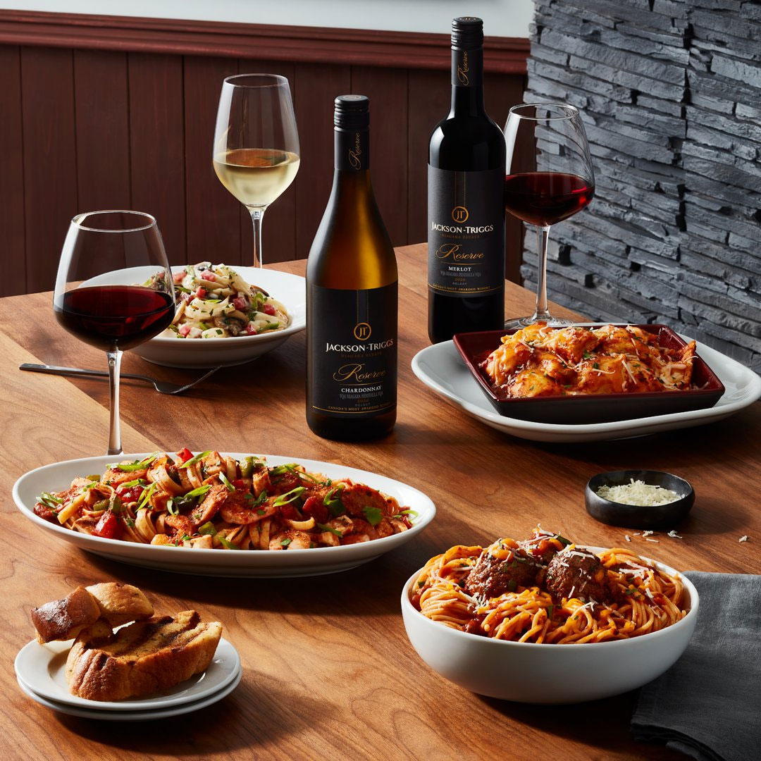 Boston Pizza Wine and Pasta