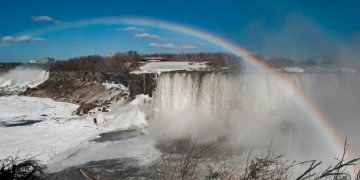 Frozen Niagara Falls