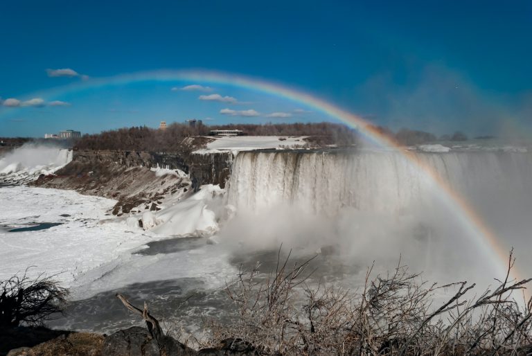 Frozen Niagara Falls