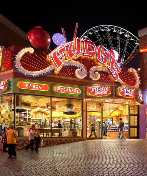 Fudge Factory Exterior