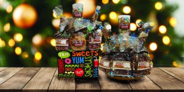 Christmas Fudge Factory Baskets