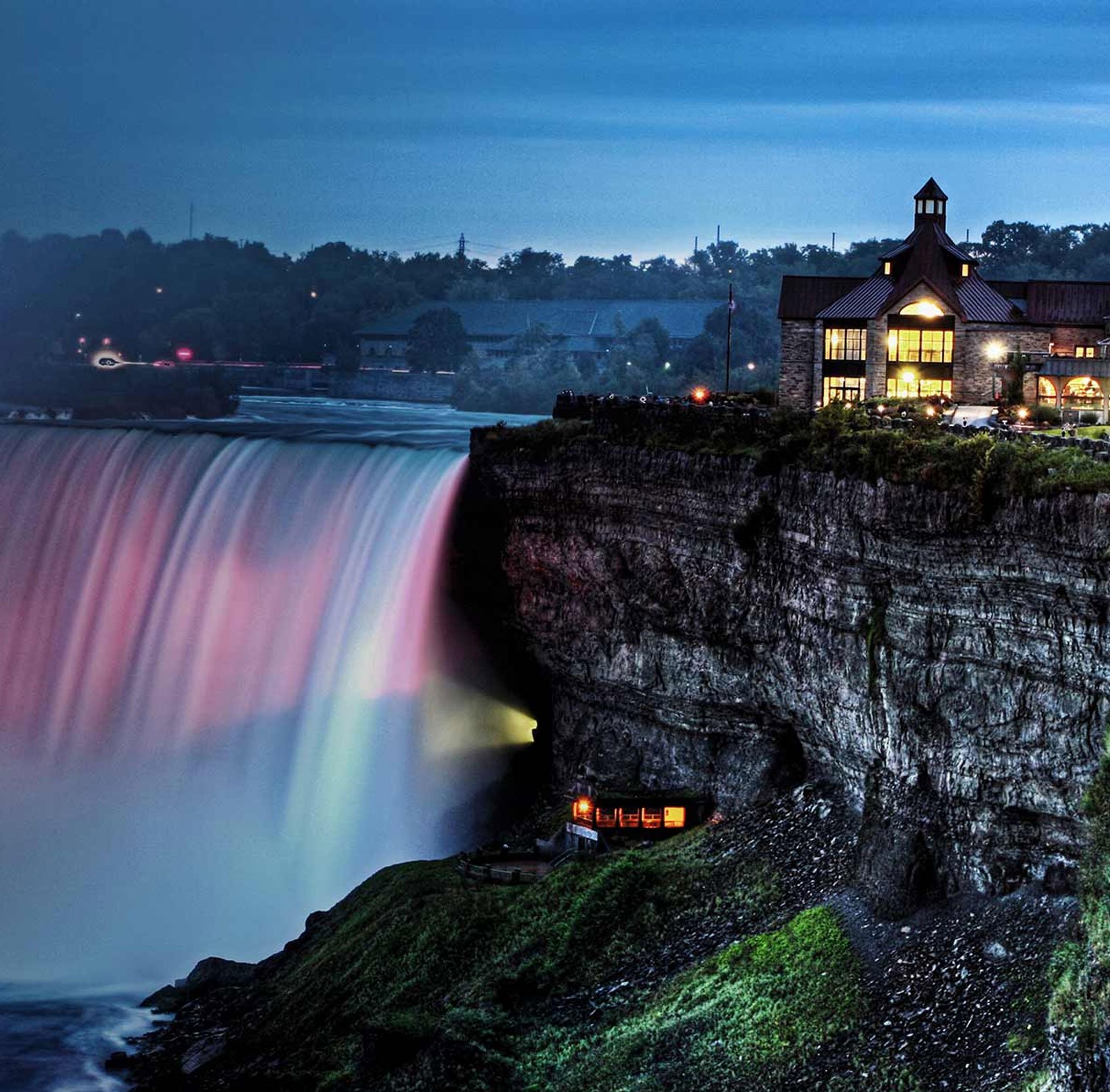 Table Rock Dining at night