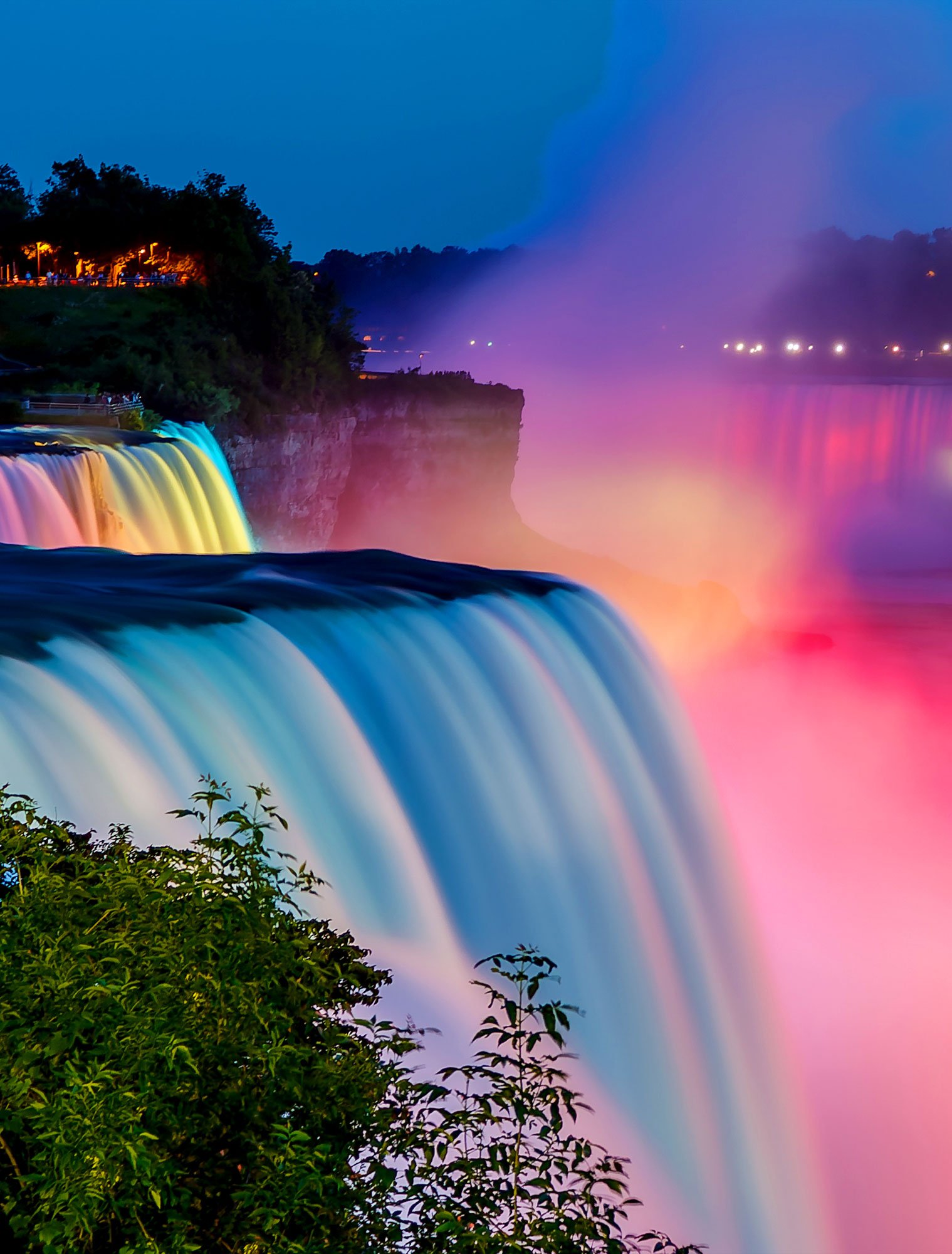 niagara falls illumination