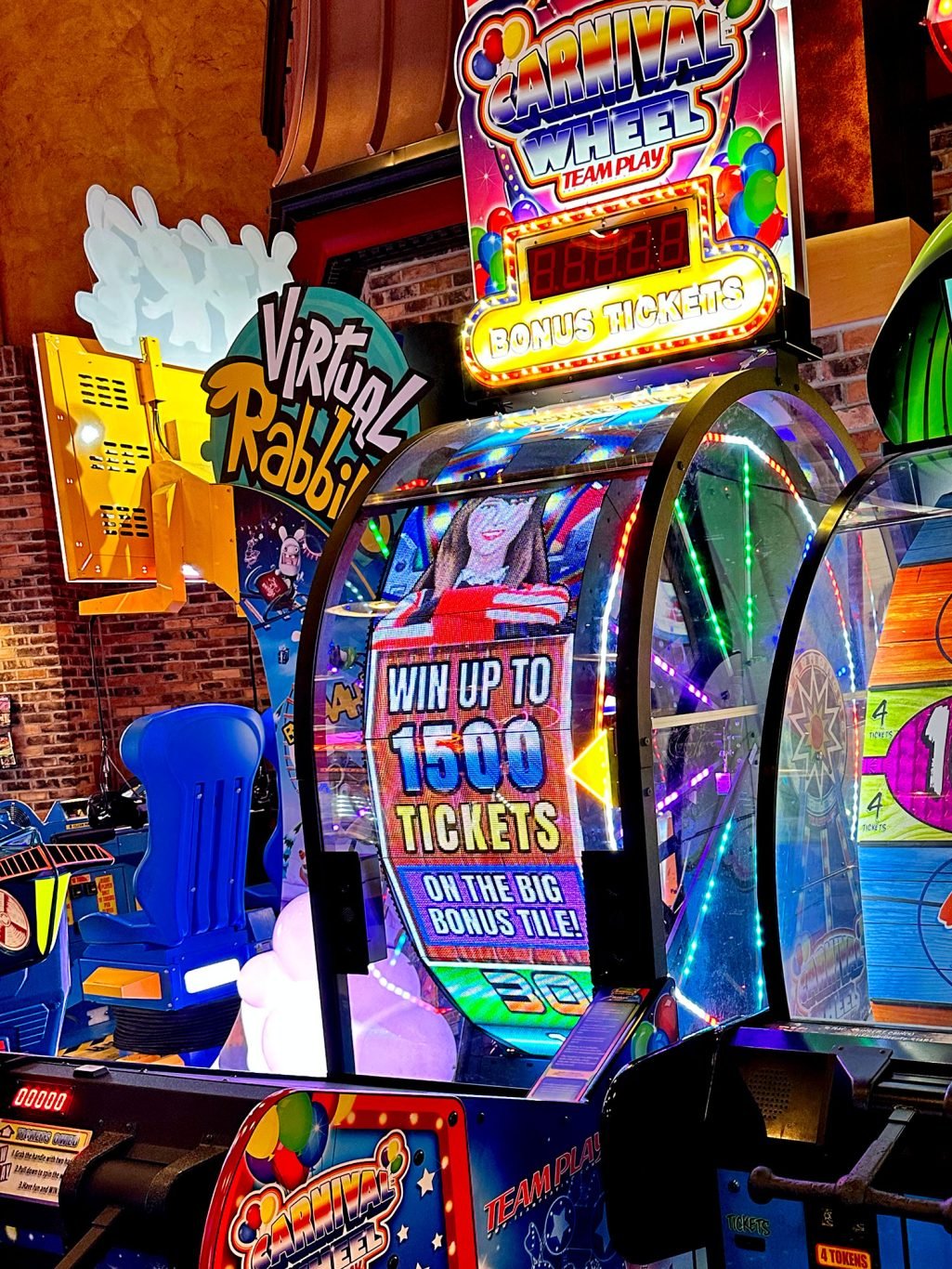 Carnival Wheel Inside the Great Canadian Midway