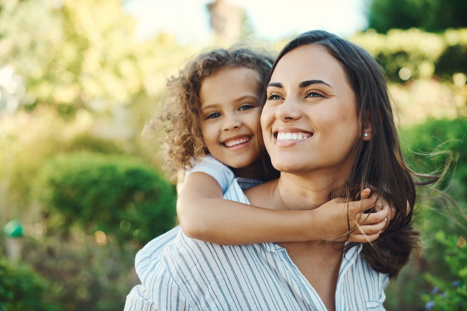 Mother and daughter