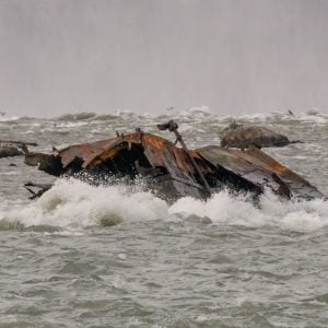 Old Scow Niagara Falls