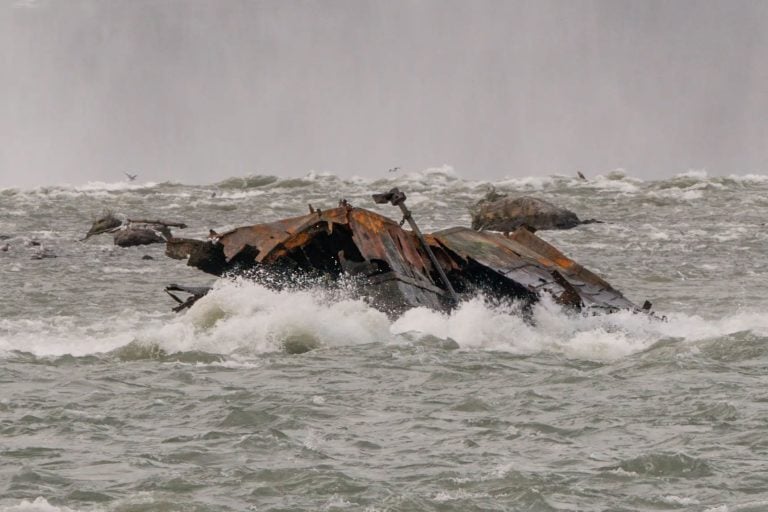 Old Scow Niagara Falls