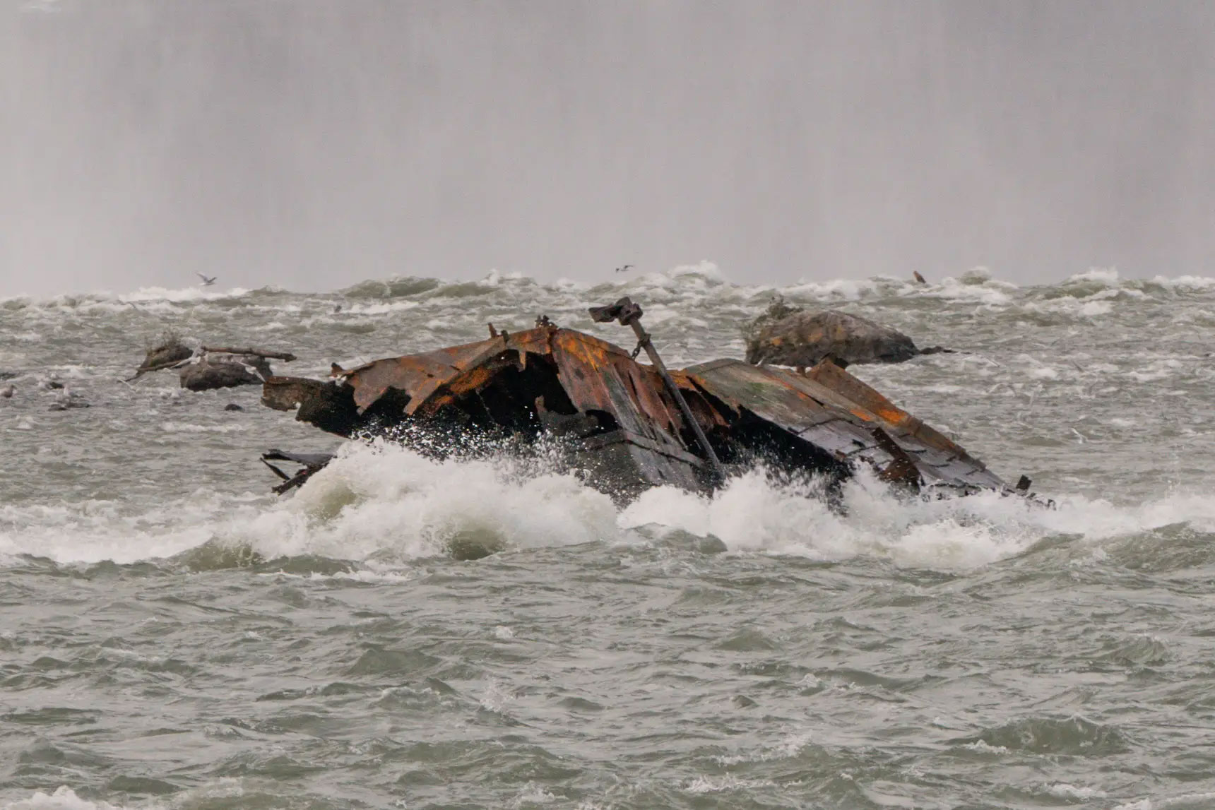Old Scow Niagara Falls