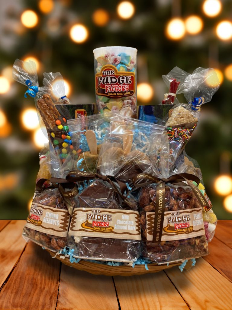 Spread Holiday Joy with The Fudge Factory's Festive Gift Baskets