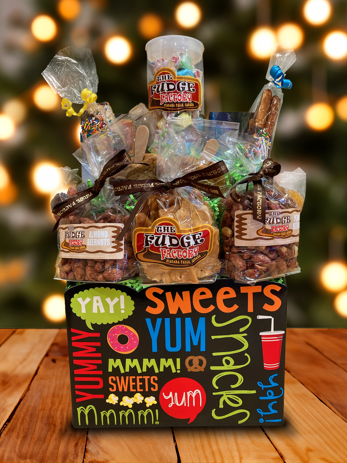 Spread Holiday Joy with The Fudge Factory's Festive Gift Baskets