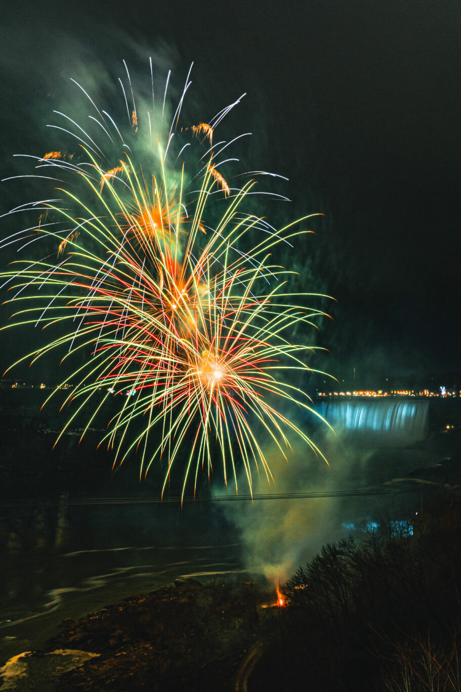 Niagara Falls Fireworks