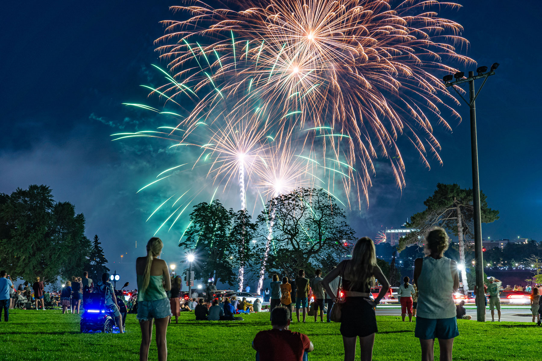 Niagra Falls Fireworks