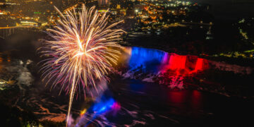 Niagara Falls Fireworks