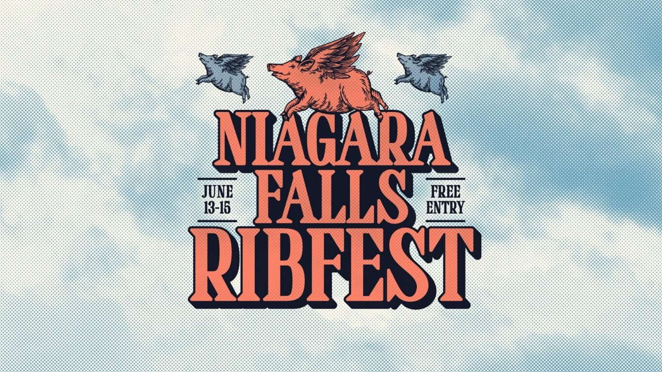 Ribfest 2025 Niagara Falls logo